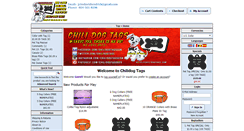 Desktop Screenshot of chilidogtags.com